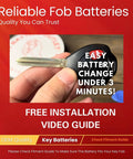 Hassle Free CR2016 Key Fob Batteries For Toyota Remote Controls Smooth Swap For Camry Corolla Highlanders, key fob with battery change tips.