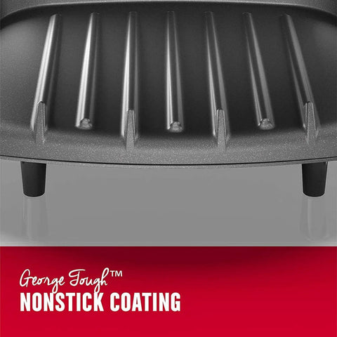 Close-up of Compact Space Saver Two Serving Grill And Panini Press nonstick surface for quick meals in small kitchens.