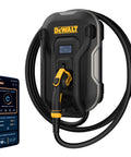 Beast Mode Level 2 EV Charger For Home And Outdoor Use, 48 Amp 240V Fast Charge, 11.5 Kilowatts, 25 Ft UL Cable, App Control With Bluetooth And Wi Fi, CSA Certified, Indoor Outdoor Hardwired Wall Mounted Charging Station.
