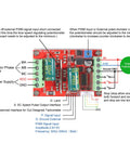 Beefy 450W Brushless Hall DC Motor Driver For 6 To 60V Systems With Three Phase PWM Control 16A Continuous 20A Peak wiring diagram.
