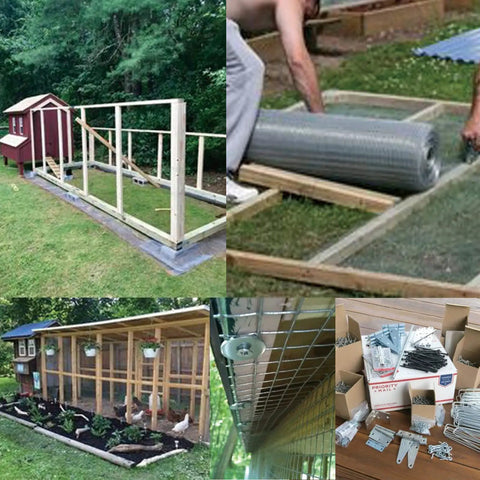 Construction with Built Tough 24x50 Half Inch Hardware Cloth Roll 19 Gauge Hot Dip Galvanized After Welding Chicken Wire Fence Mesh