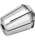 Super Durable ER32 Spring Collet Chuck for Precision CNC Milling And Drilling With Dust Blocking Design And 10 mm Clamping Range For Heavy Duty Industrial Engraving Machine Accessory, close-up view of stainless steel chuck.
