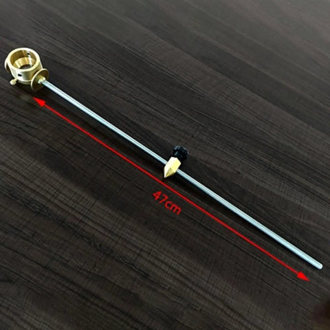 47cm Pro Grade Built Tough Double Wheel Roller Guide Tool For Torch AG60 PT31 on wooden surface