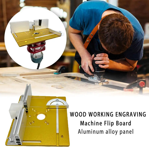 DeCake Router Lift System With Max 51mm Crank Adjust, Precision Woodworking Insert Plates And Base for smooth wooden engraving projects.
