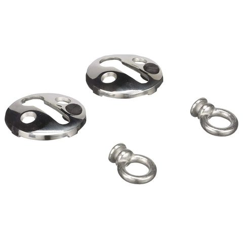 Stainless Steel Boat Fender Lock Pack Of 2 For Quick Release Fender Deployment And Removal Eliminating Knot Tying No Fuss Docking