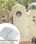 Heavy Duty Weld On Hinges Set Of Four 2.91 By 2.38 Inches 0.08 Inch Thick 304 Stainless Steel Butt Hinge on gate