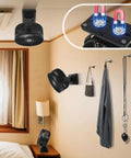6 Inch Magnetic Cruise Fan With 12000mAh Rechargeable Battery Portable Power Bank LED Light installed on various surfaces