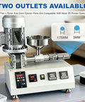 Heavy Duty Desktop 3D Filament Maker Machine Featuring Snappy PID Temp Control And A Badass 1000W Extruder with dual ejector ports.