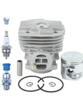 56mm Cylinder Piston Kit For K960 K970 Concrete Cut Off Saw Replacement 544935603 Spare Parts Top End Rebuild Kit with piston, rings, and spark plug