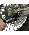 Trail Side Multi Tool With 22mm 27mm And 30mm Wrenches For Yamaha YZ And WR Models 1996 To 2019 And Sherco 2013 To 2019 in use