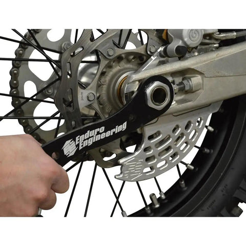 Trail Side Multi Tool With 22mm 27mm And 30mm Wrenches For Yamaha YZ And WR Models 1996 To 2019 And Sherco 2013 To 2019 in use