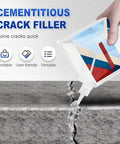 Heavy Duty Concrete Crack Filler And Cement Repair Sealant With Precision Fill Tip for sealing driveway cracks quickly.