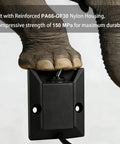 Heavy Duty 12V 30A Waterproof Toggle Switch With Latching On Off IP67 under elephant foot showing strength