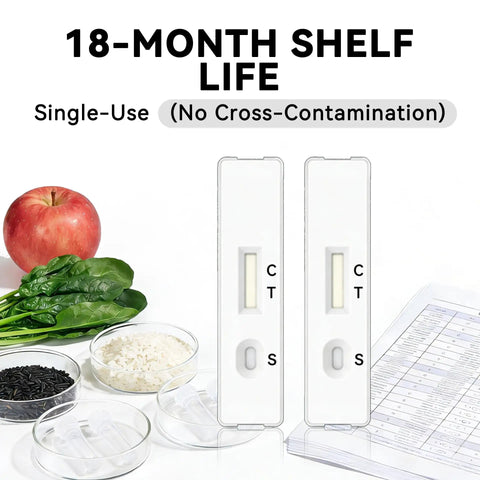 Heavy Metal Test Kit Straight Up Easy Detection for Lead Mercury Cadmium Chromium in Food and Water Quick Results Home Test with sample trays.