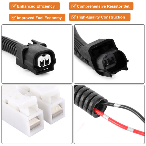 VCM Muzzler Harness Disable Kit For 3.5L V6 Engines Plug And Play Upgrade With Premium Quality connectors and wiring