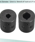 Pro Tier Flexible Coupling Shaft Hooking Up Servo And Stepper Motors Without Skipping A Beat 12mm to 18mm bore heavy duty steel couplings