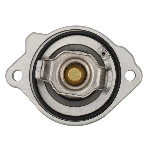 Heavy Duty Aluminum Thermostat Housing Assembly Bolt Right In Replacement For Chevy Colorado And Gmc Canyon 2004 2012 Hummer H3 Street Proven Cooling System, top view.
