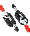 Two Piece Push Pull Toggle Clamp Set For Woodworking And DIY Positioning Jig Accessories with Left Right 20mm Stroke