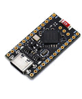 Pro Micro NRF52840 Wireless Bluetooth Development Board Featuring A Slick Charging Management Module And 2.4G Transceiver Low Power SoC For Straight Up Prototyping 3 Pack angled view with USB-C port and components.