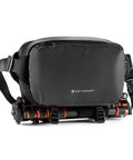 2 In 1 Sling Bag For Dope Everyday Carry And Photo Gear, Crossbody Camera Backpack with tripod attached at the bottom