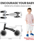Diagram of Toddler Balance Bike With Four Colorful LED Wheels That Light Up When They Move No Batteries Needed Great First Bike For 10 To 36 Month Boys And Girls Black.