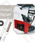 Spring Pin Upgrade Kit Compatible With Boss Snow Plows For Seamless Fit And Safer Snow Removal Easy No Fuss Installation With Durable Steel Components Part MSC04764 shown with snow plow