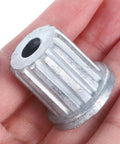 2 Pack Metal Washing Machine Agitator Core Components For Durable Shaft Support And Impeller Stabilization, Top Cover Protection, Universal Fit For Most Washers And Dryers, Premium Iron Core Gear For Quiet, Efficient Laundry Cycles, silver metal agitator core in hand