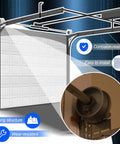 Garage Door Parts Installation Bundle Kit For 16 By 7 Feet Overhead Doors with brackets, cables, hinges, rollers, corrosion-resistant features.