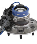 Wheel Bearing And Hub Assembly For Chevrolet Colorado And Isuzu I Series Bolt On Fits 2004 Through 2008 Colorado And 2006 Through 2008 Isuzu Models Durable OEM Grade Replacement, shown in a front view