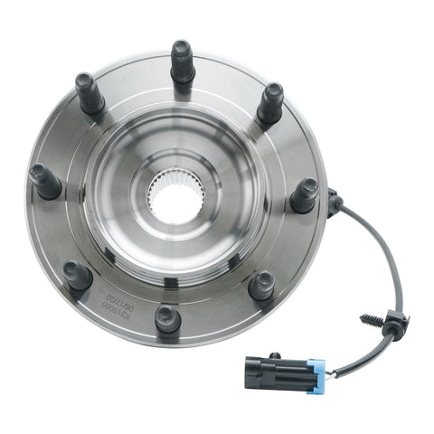 RWD Front Wheel Hub Bearing Assembly Two Piece Kit With ABS For GMC Sierra 1500 HD 2500 HD Yukon XL 2500 Chevy Avalanche