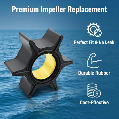 Water Pump Impeller Replacement Kit for Mercury Mariner Outboard Motors 35 40 45 50 60 70 HP Ready To Drop In Direct Replacement for OEM 47 89983 47 89983T Fits Mercury 40 HP