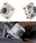 2 Pack Front Wheel Hub Assembly For Club Car DS And Precedent Golf Carts 2003 And Up Includes Bearings Races Oil Seals
