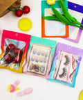 Holographic Mylar Bags With Clear Window And Odor Proof Seal Pouches For Food Storage And Snacking, Grab And Go Ready, assorted items inside.
