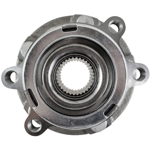 Front view of Front Wheel Bearing And Hub Assembly For Infiniti JX35 2013, QX50 2019-2021, QX60 2014-2020, Nissan Altima 2007-2018