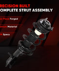 Bolt On Front Pair Struts Quick Struts Assembly For Dodge Journey 2009 2017 AWD FWD Direct Replacement Preassembled With Coil Spring