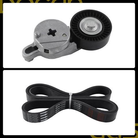 Premium Drive Belt Tensioner Idler Pulley Serpentine Kit Perfect Fit For Toyota Camry RAV4 Scion tC 2012 To 2017 Easy Install High Performance DOHC L4 2.5L Engine Replacement Parts Guaranteed Smooth Ride And Reliable Power Delivery. Belt and pulley kit