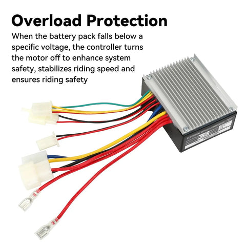 24V Electric Scooter Controller Kit Replacement For Razor MX350 MX400 E200 E300 E300S Pocket Mod With On Off Switch And Charger Port, product view