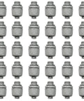 30-pack of HDHAODA Conduit Connectors, 1/2 Inch Liquid Tight Connector NPT Non-Metallic for PVC Electrical Flexible Conduit Fittings