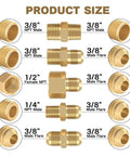 12 Ft High Pressure Braided Propane Hose Extension With Conversion Couplings For BBQ Grill, Fire Pit, And Heater adapters
