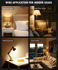 A19 3 Way LED Light Bulb 400 Lumens, 900 Lumens, 1300 Lumens Soft White 3000K for various indoor lamp applications