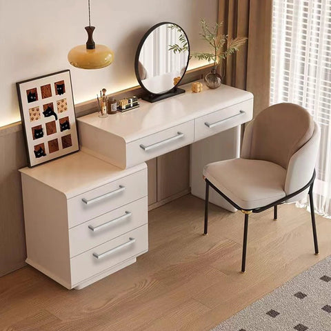 Dresser with Six And One Quarter Inch Brushed Nickel Stainless Steel Cabinet Pulls showcasing modern bedroom decor