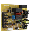 Upgraded Car Tire Balancer Circuit Board Featuring Thick Aluminum Copper Plates To Knock Out Vibration And Keep Your Ride Snug Straight Drop In Swap For Most Shop Frames A Real Dealership Grade Fix, yellow PCB with components.