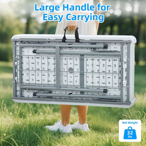 Folding Ice Cooler Table With Skirt And Drain Hose Portable Self Serving Beverage Bar For Parties Picnics Barbecues Outdoor Events White Keeps Drinks Cold On The Go