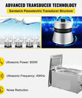 Advanced features of Compact 3 Liter Ultrasonic Cleaner Machine For Jewelry Glasses Tools And Dishes With Eco Friendly Sound Wave Technology.