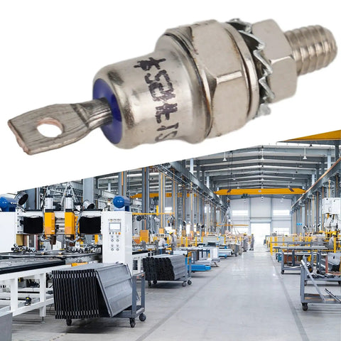 High Performance Stud Mount Diode 1200V For Welding Machine Power Supply Converter And Motor Control With Wide Current Range and Easy Maintenance Design in factory setting.