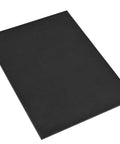 Heavy Duty Rubber Soling Sheet for Shoe Soles Repair and Heel Replacement, One Quarter Inch Thick, Diamond Pattern Anti Slip, Black