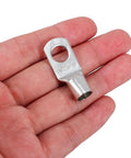 Secure Battery Terminal Connectors Kit With Tinned Copper Wire Lugs And Polyolefin Heat Shrink Tubing For Reliable Automotive and Diy Electrical Connections That Hold Tight Without Failing. 25-8 ring lug