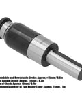 Beefed Up Heavy Duty GT12 Collet Chuck Holder With Straight Shank Tapping Tool Overload Protection for CNC Lathe, High Carbon Steel
