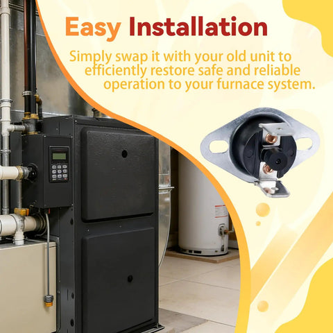 Top Shelf Manual Reset Rollout Switch To Keep Your HVAC Furnace Running Smooth And Dead Safe At 300 Degrees With Heavy Duty Thermal Cutoff Relay Built Tough For Amana And Goodman Units
