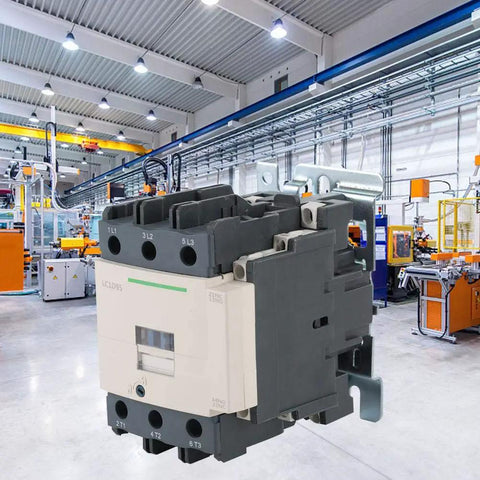 Heavy Duty 380V 95A 3 Pole AC Contactor with coil for power engineering in industrial setting